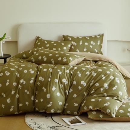 91家纺网 家纺一手货源 找家纺 （总）凡客 2023新款针织棉磨毛绒感四件套