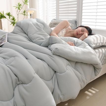 91家纺网 家纺一手货源 找家纺 （总）圣靓 2025新款华夫格冬被