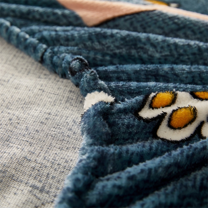 91家纺网 家纺一手货源 找家纺 牛奶绒加厚床笠法兰绒床罩套珊瑚绒床垫保护套防滑固定全包床单可爱爪子