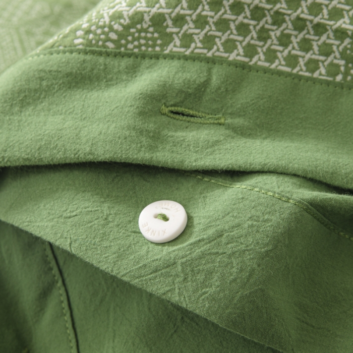 91家纺网 家纺一手货源 找家纺 总安莱生活 2023简约花妍缤纷拼边四件套图1