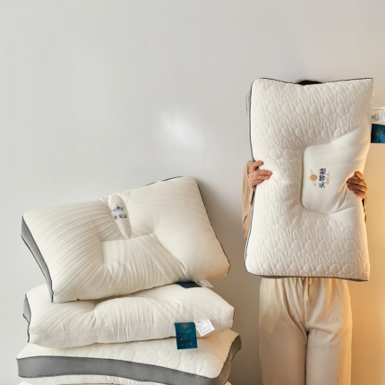 （总）她喜爱枕芯枕头 2023头等舱云端乳胶枕芯枕头护颈款