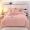 91家纺网 家纺一手货源 找家纺 富之航家纺 2023新款兔毛牛奶绒四件套 蜜桃粉