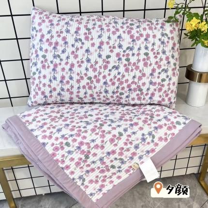 91家纺网 家纺一手货源 找家纺 （总）赫梵茜2023新款高端家纺床盖三件套高温砂洗可铺可盖柔软舒适