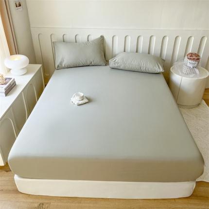 91家纺网 家纺一手货源 找家纺 （总）857家居 2023新款全棉纯色床笠床单