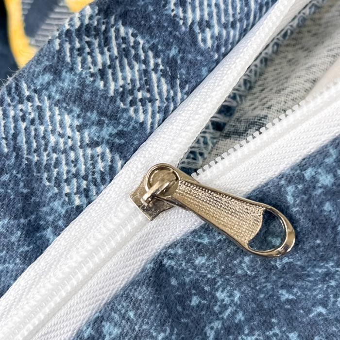 91家纺网 家纺一手货源 找家纺 晶缦家纺 2023新款风尚系全棉生态磨毛多规格四件套 卡罗拉