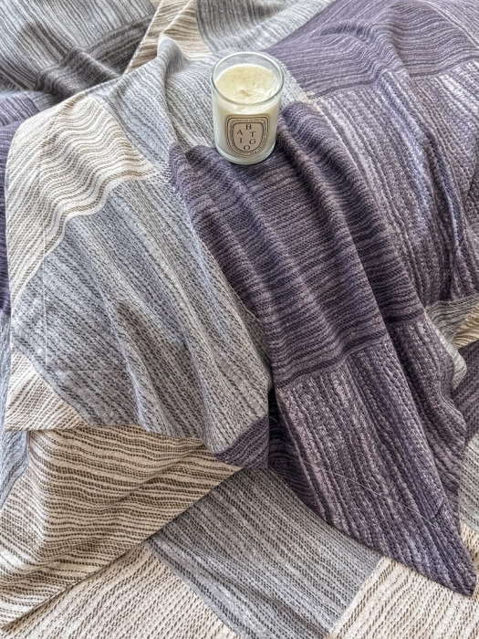 91家纺网 家纺一手货源 找家纺 晶缦家纺 2023新款风尚系全棉生态磨毛多规格四件套 迷幻空间