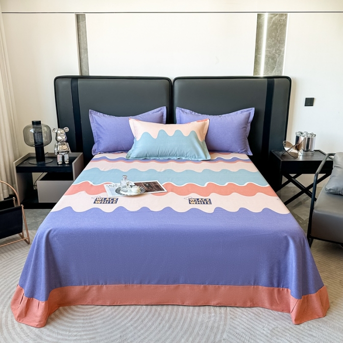 91家纺网 家纺一手货源 找家纺 晶缦家纺 2023新款风尚系全棉生态磨毛多规格四件套 青春派