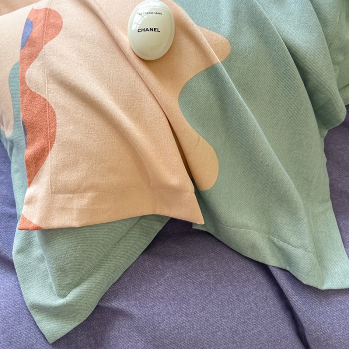 91家纺网 家纺一手货源 找家纺 晶缦家纺 2023新款风尚系全棉生态磨毛多规格四件套 青春派