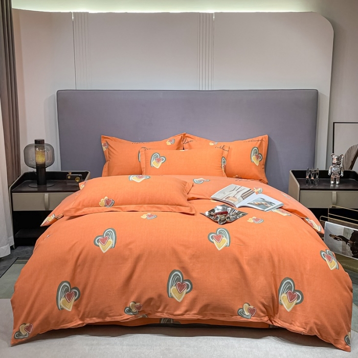 91家纺网 家纺一手货源 找家纺 晶缦家纺 2023新款风尚系全棉生态磨毛多规格四件套 童心