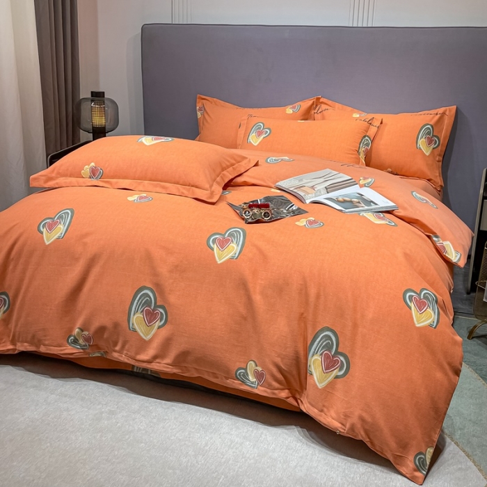 91家纺网 家纺一手货源 找家纺 晶缦家纺 2023新款风尚系全棉生态磨毛多规格四件套 童心