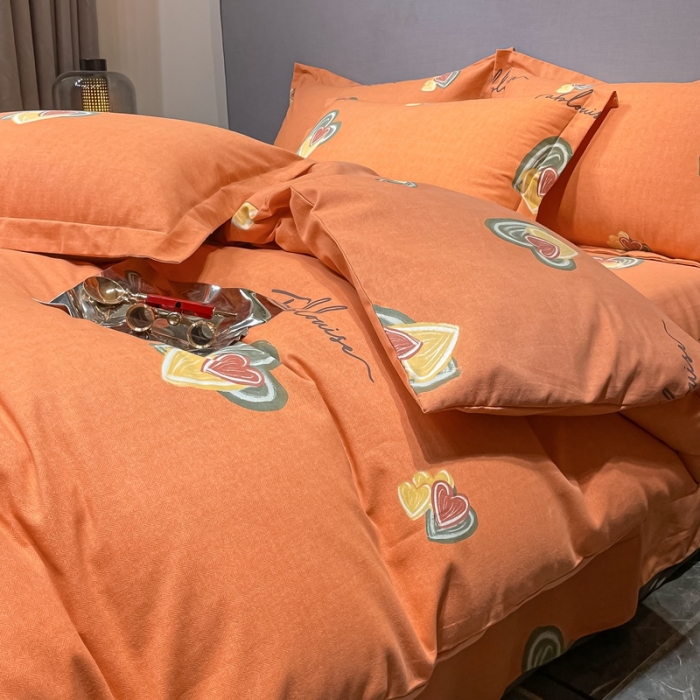 91家纺网 家纺一手货源 找家纺 晶缦家纺 2023新款风尚系全棉生态磨毛多规格四件套 童心