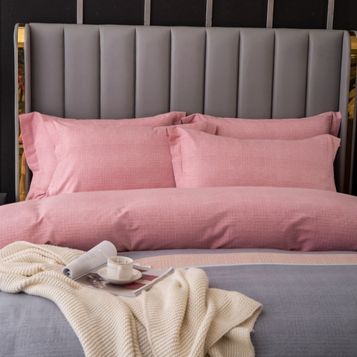 91家纺网 家纺一手货源 找家纺 晶缦家纺 2023新款风尚系全棉生态磨毛多规格四件套 享受