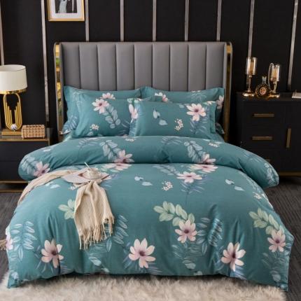 晶缦家纺 2023新款风尚系全棉生态磨毛多规格四件套 雅漾