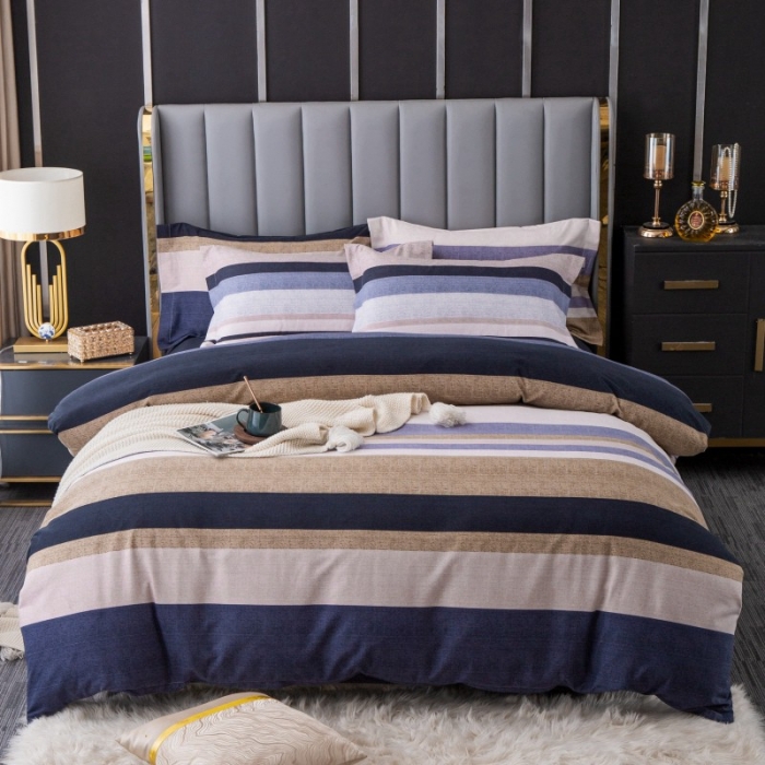 91家纺网 家纺一手货源 找家纺 晶缦家纺 2023新款风尚系全棉生态磨毛多规格四件套 一米阳光