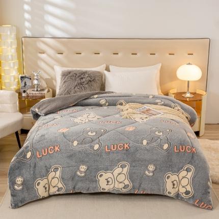 91家纺网 家纺一手货源 找家纺 （总）2024新款雪花绒羊羔绒春秋被冬被被芯