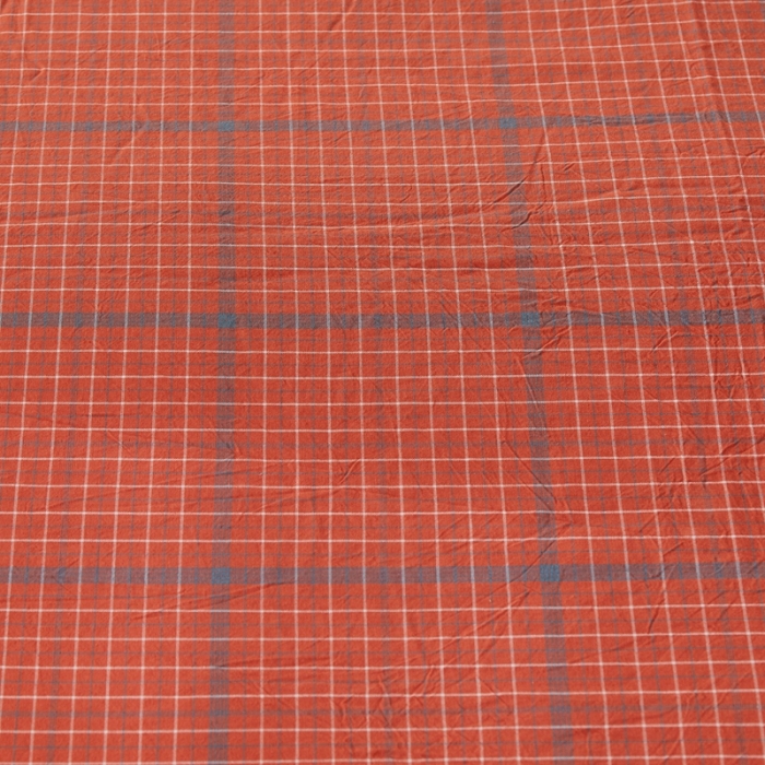 91家纺网 家纺一手货源 找家纺 价格下调 三沁纯棉全棉色织水洗棉简约格子式四件套床单圆角荷叶边偶遇兰橘