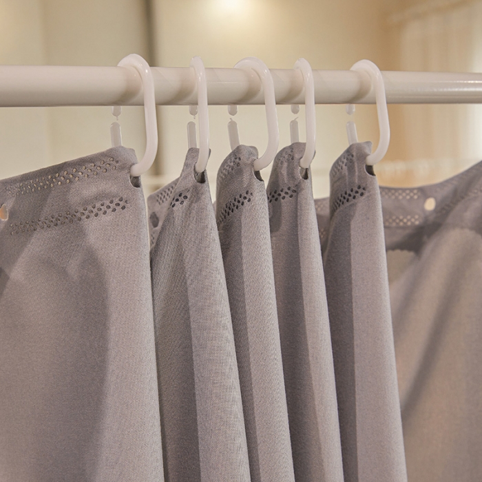 91家纺网 家纺一手货源 找家纺 艾晶美2023冬季保暖蚊帐双层床帘蚊帐四开门落地宫廷蚊帐4季款 星际灰