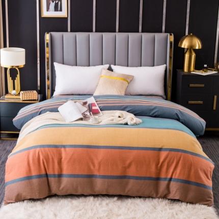 91家纺网 家纺一手货源 找家纺 （总）2024新款风尚系多规格全棉生态磨毛单被套单件 纯棉磨毛单品被套