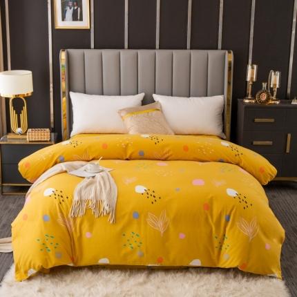 91家纺网 家纺一手货源 找家纺 （总）2024新款风尚系多规格全棉生态磨毛单被套单件 纯棉磨毛单品被套