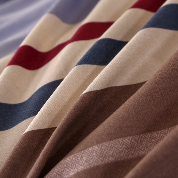 91家纺网 家纺一手货源 找家纺 晶缦家纺 2023新款风尚系全棉生态磨毛多规格单被套 艾菲尔-兰