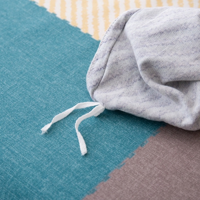 91家纺网 家纺一手货源 找家纺 晶缦家纺 2023新款风尚系全棉生态磨毛多规格单被套 魔方城