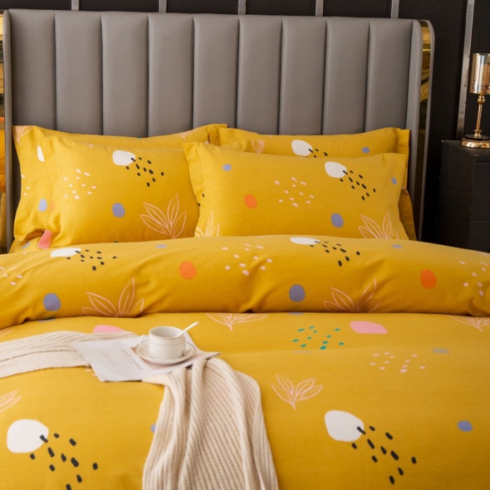 91家纺网 家纺一手货源 找家纺 晶缦家纺 2023新款风尚系全棉生态磨毛多规格单被套 青春序曲