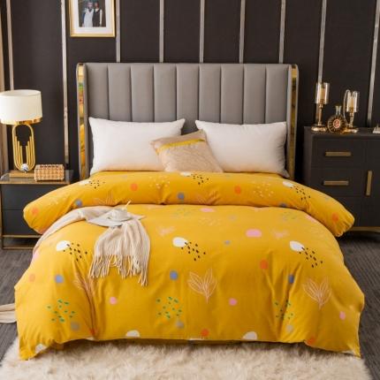 晶缦家纺 2023新款风尚系全棉生态磨毛多规格单被套 青春序曲