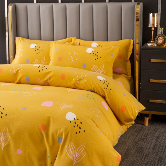 91家纺网 家纺一手货源 找家纺 晶缦家纺 2023新款风尚系全棉生态磨毛多规格单被套 青春序曲