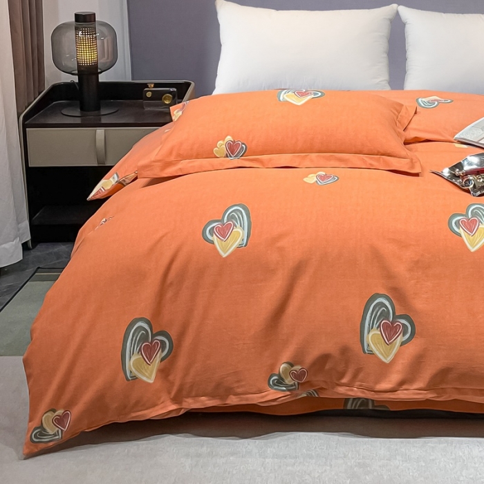 91家纺网 家纺一手货源 找家纺 晶缦家纺 2023新款风尚系全棉生态磨毛多规格单被套 童心