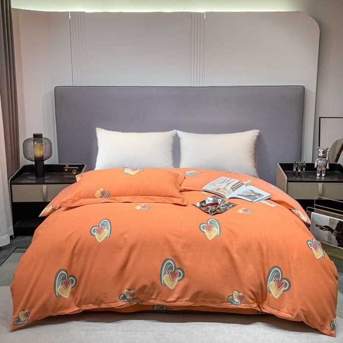 91家纺网 家纺一手货源 找家纺 晶缦家纺 2023新款风尚系全棉生态磨毛多规格单被套 童心