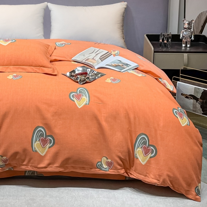 91家纺网 家纺一手货源 找家纺 晶缦家纺 2023新款风尚系全棉生态磨毛多规格单被套 童心