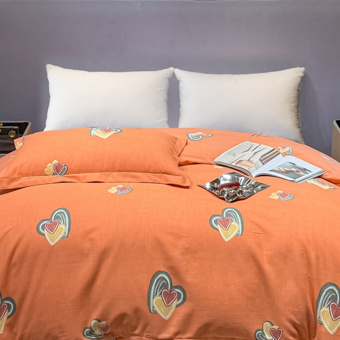 91家纺网 家纺一手货源 找家纺 晶缦家纺 2023新款风尚系全棉生态磨毛多规格单被套 童心