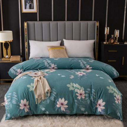 晶缦家纺 2023新款风尚系全棉生态磨毛多规格单被套 雅漾