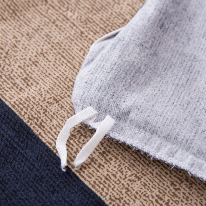 91家纺网 家纺一手货源 找家纺 晶缦家纺 2023新款风尚系全棉生态磨毛多规格单被套 一米阳光