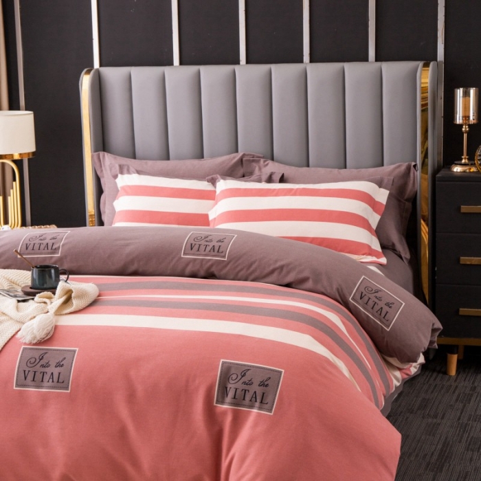 91家纺网 家纺一手货源 找家纺 晶缦家纺 2023新款风尚系全棉生态磨毛多规格单被套 印象风范