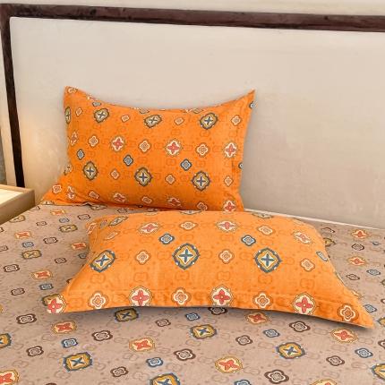 91家纺网 家纺一手货源 找家纺 总-2024新款风尚系全棉生态磨毛枕套单件单品枕套单纯棉磨毛枕套枕头套