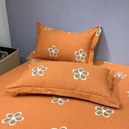 91家纺网 家纺一手货源 找家纺 晶缦家纺 2023新款风尚系全棉生态磨毛多规格单品枕套 小柔情