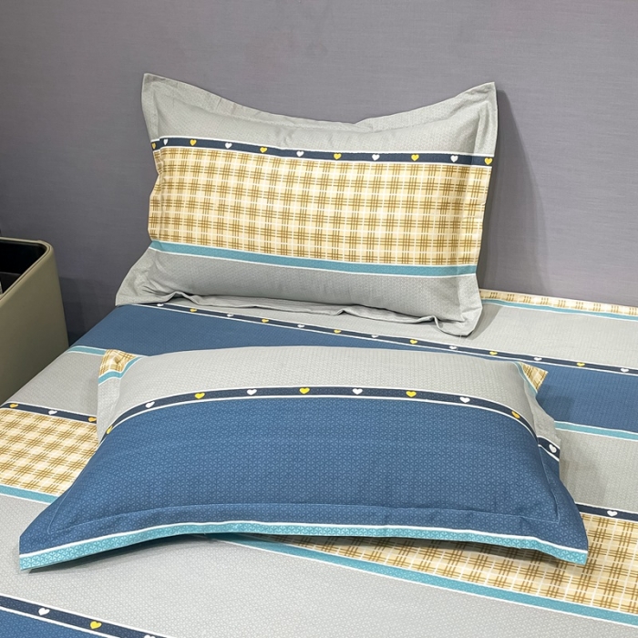 91家纺网 家纺一手货源 找家纺 总-2024新款风尚系全棉生态磨毛枕套单件单品枕套单纯棉磨毛枕套枕头套