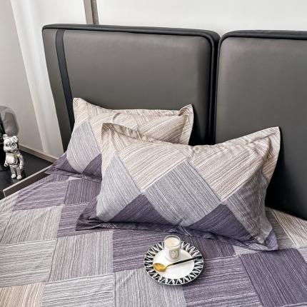 晶缦家纺 2023新款风尚系全棉生态磨毛多规格单品枕套 迷幻空间