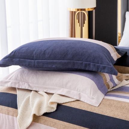 晶缦家纺 2023新款风尚系全棉生态磨毛多规格单品枕套 一米阳光