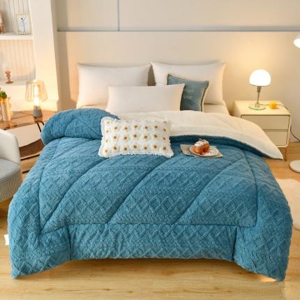 梦初语 2023新款塔芙绒被子 藏蓝