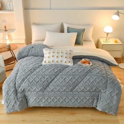 梦初语 2023新款塔芙绒被子 静谧灰