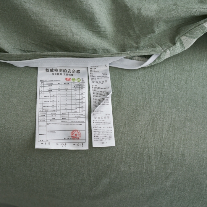 91家纺网 家纺一手货源 找家纺 安莱生活 2023新款双层纱百花争妍四件套 百花争妍-草绿