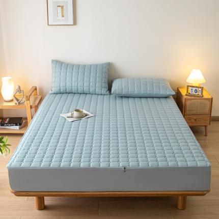 91家纺网 家纺一手货源 找家纺 （汇总）糯米猪家纺 2023新款亲肤棉六面全包夹棉床笠