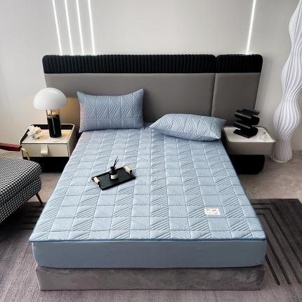 91家纺网 家纺一手货源 找家纺 （汇总）糯米猪家纺 2023新款亲肤棉六面全包夹棉床笠