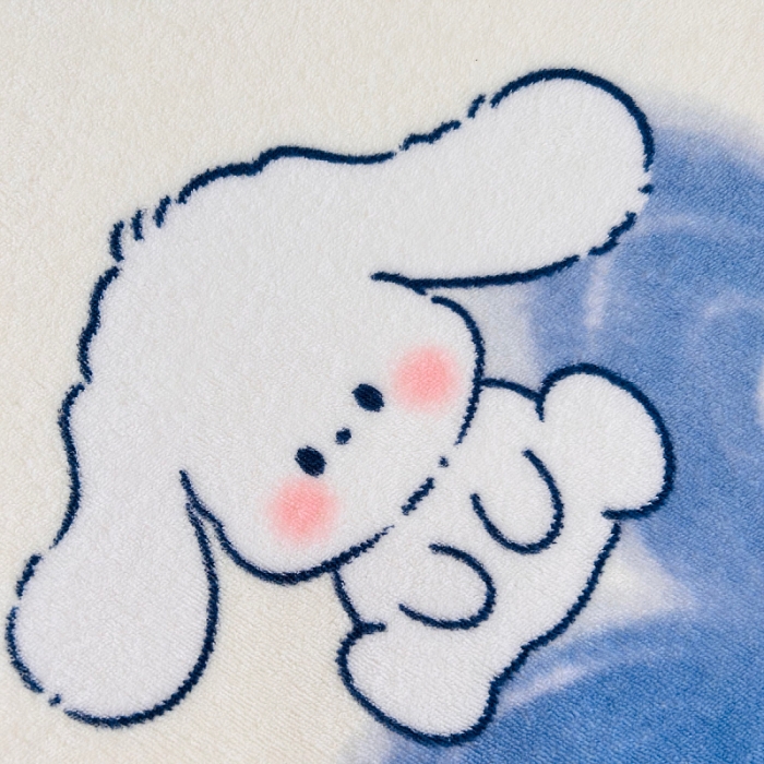 91家纺网 家纺一手货源 找家纺 小虾米 2023新款上下床加厚牛奶绒床笠 爱心天使