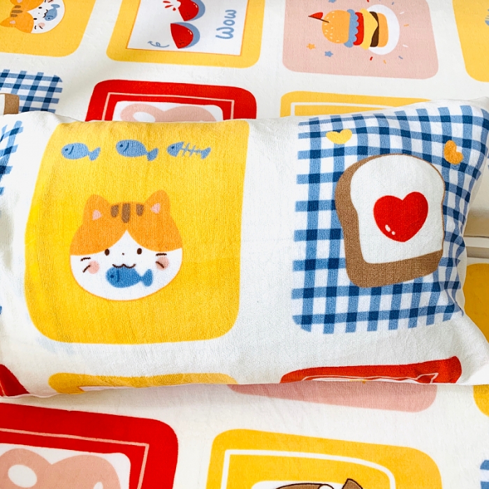 91家纺网 家纺一手货源 找家纺 小虾米 2023新款上下床加厚牛奶绒床笠 生日派对