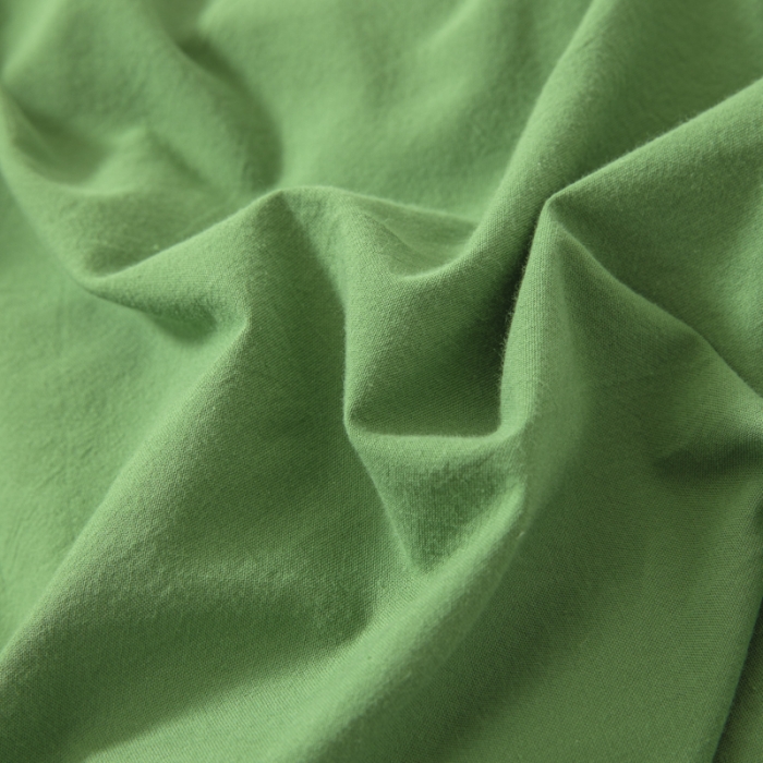 91家纺网 家纺一手货源 找家纺 安莱生活 2023新款简约拼布田园拼边四件套 嫩绿