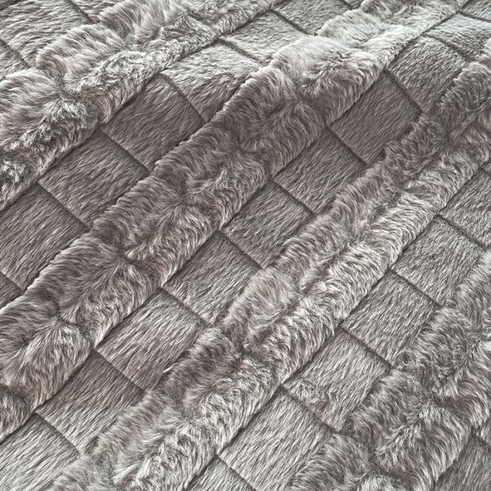 91家纺网 家纺一手货源 找家纺 欧冠家纺 2023新款高克重兔绒牛奶绒四件套 优雅灰