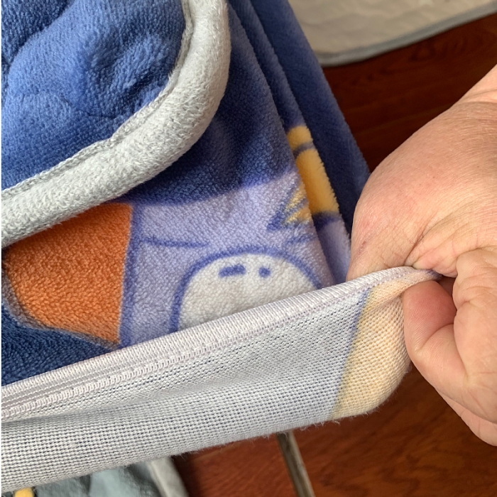 91家纺网 家纺一手货源 找家纺 小虾米 2023新款上下床加厚牛奶绒夹棉床笠 遨游太空